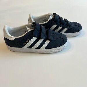 NWOT Adidas Gazelle - Navy - Young Kids Size 10k
